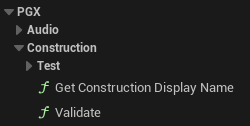 Construction System v1.3 -- Data-Driven Actor Architecture — PGX Wiki